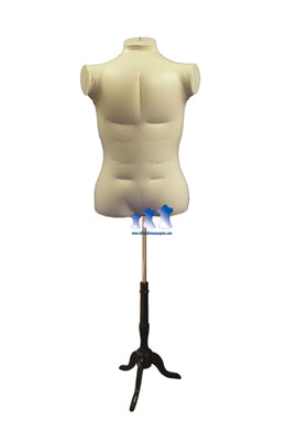Inflatable Male Torso, Extra Large with MS7B St...